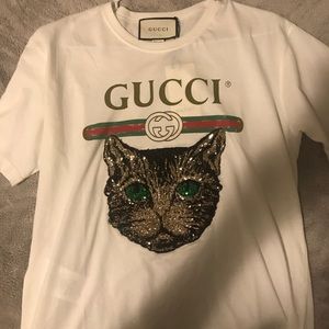 gucci mystic cat shirt